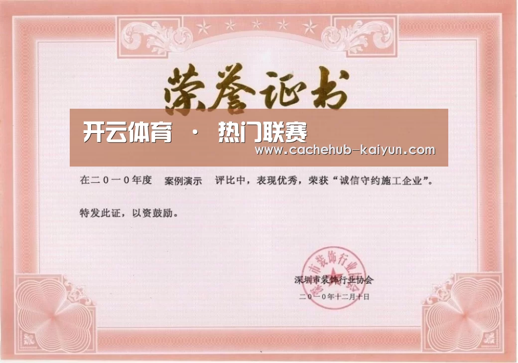荣誉证书一